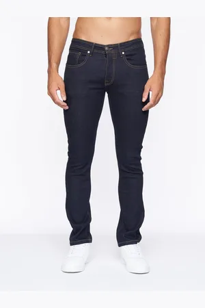 Crosshatch "Buraca" Jeans für Herren (Indigo Gewaschen)