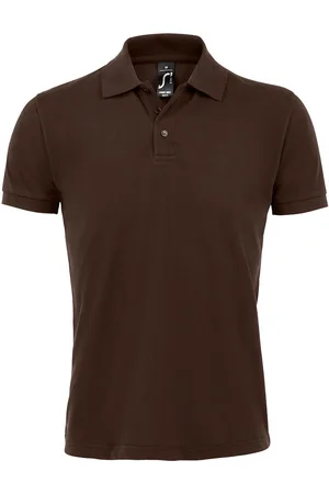 Sols Mens Prime Pique Plain Short Sleeve Polo Shirt