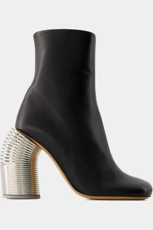 OFF-WHITE Silver Spring Stiefelette - Off White - Leder - /Silber