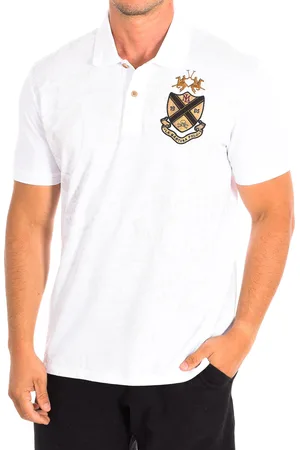 La Martina Kurzärmeliges Polo TMPE30-PK097 Mann