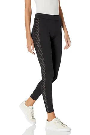 PUMA X Barbie Womens Leggings lässig Fitnessstudio Schwarz eng 576767 01
