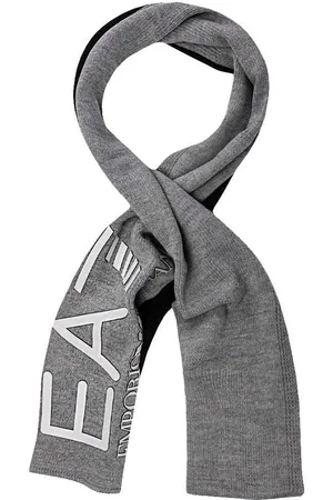EA7 Herren Schal Original Logo Relief
