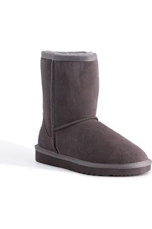 Aus Wooli "Cronulla" Australien Mid Calf Schaffell Stiefel