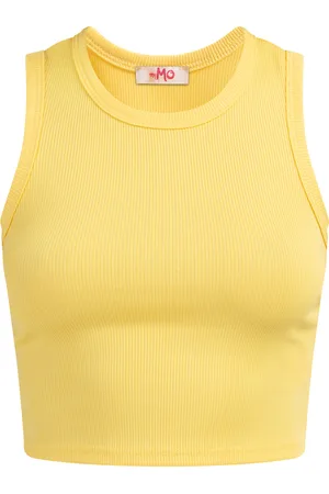 myMo Tanktop Damen Höllengelb
