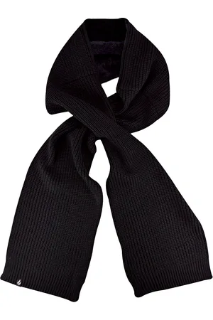 Heat Holders Winddichter Fleece-Winterschal für Herren | Wärmespender | Thermische kuschelige schwarze Schals für kaltes Wetter