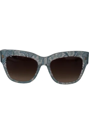 Dolce & Gabbana Lace Acetat Kristall Schmetterling Sonnenbrille
