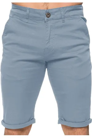 Enzo Herren Slim Fit Stretch Chino Shorts