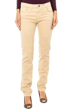 La Martina Elastische Stretch-Hose mit schmal geschnittenem Saum LWT010 woman