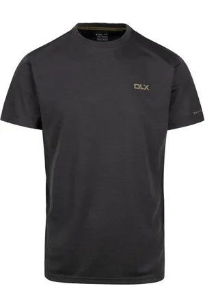 DLX Trespass - "Garvey " T-Shirt für Herren (Dunkelgrau meliert)
