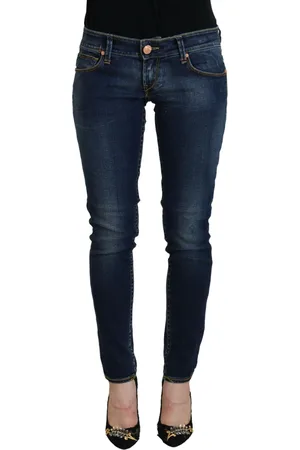 ACHT Skinny-Baumwolljeans mit niedriger Taille