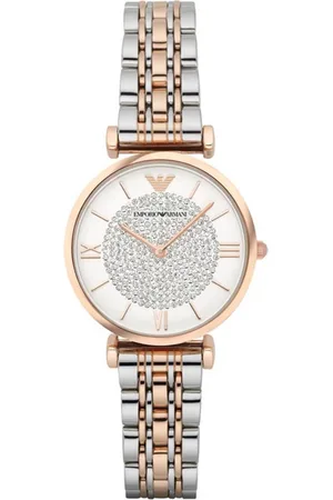Emporio Armani Gianni T-bar Mehrfarbig Damen Armbanduhr AR1926