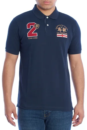 La Martina Kurzarm-Polo YMP315-PK031 Herren