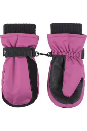 Heat Holders Wärmehalter - Kinder Thermofleece gefütterte Fäustlinge | Jungen & Mädchen als warme Skihandschuhe für den Winter - Pink