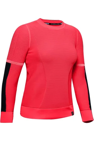 Under Armour Intelliknit Sweatshirt Neon Pulloper - Frauen