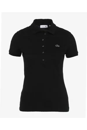 Lacoste Logo Womens Red Polo Shirt
