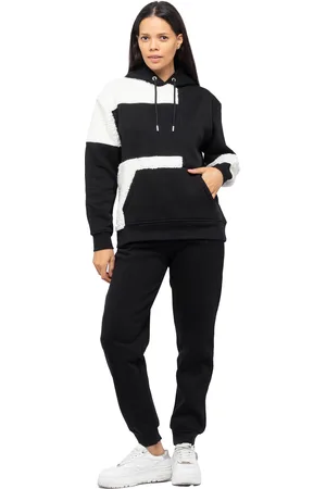Tom Barron Duo-Color Fashion Feel Warm-Trainingsanzug-Set für Damen