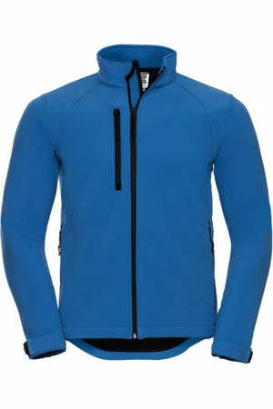 Russell Athletic Russell Mens Water Resistant & Windproof Softshell Jacket (Azurblau)