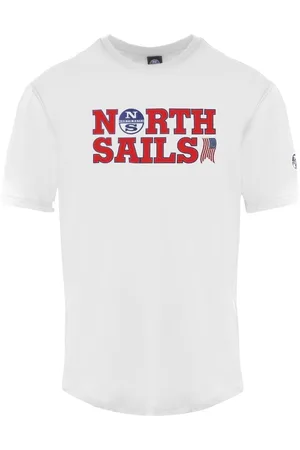North Sails USA Weißes T-Shirt