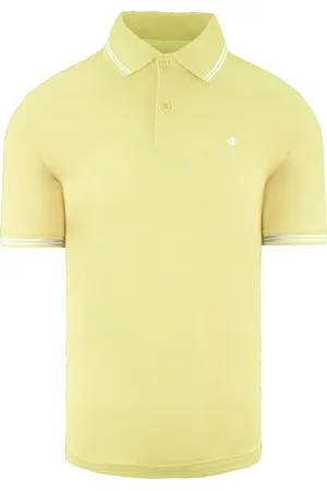 Champion Easy Fit Mens Yellow Polo Shirt