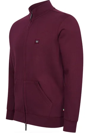 Cappuccino Italia Fleece Zip Jack von in der farbe und in größe XXL.