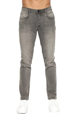 Crosshatch "Sheldons" Jeans für Herren (Hellgrau)