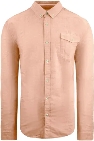 Scotch&Soda Oxford Herren Pfirsichhemd