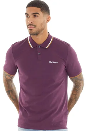Ben Sherman | Herren Polohemd mit Kontraststreifen