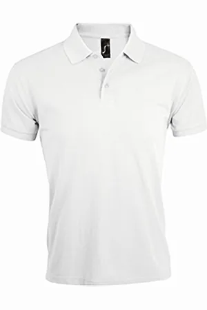 Sols Mens Prime Pique Plain Kurzarm-Poloshirt