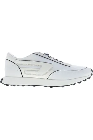 Diesel Weisse S-Racer-Sneaker