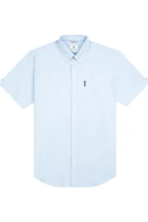 Ben Sherman Oxford Mens Navy Shirt