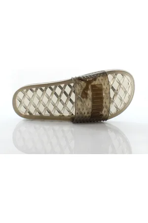 PUMA X Rihanna Fenty Jelly Womens Black Sliders