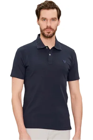 Guess Polo Herren Stretch Triangle G