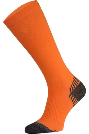 COMODO 1 Paire Chaussettes Genou Sport Running Contention Homme Femme - Néon