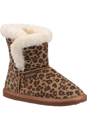 Hush Puppies Mädchen Ashlynn Print Wildleder Hausschuhe