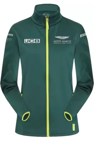 ASTON MARTIN F1 Offizieller Team Womens Green Softshell Jacke
