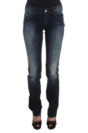 Costume National Slim-Fit-Bootcut-Jeans aus Baumwolle