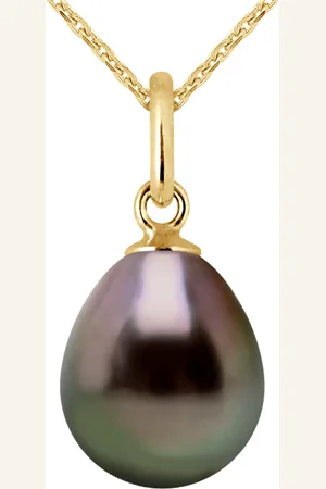Diadema Anhänger - Gelbgold und Tahiti-Perle
