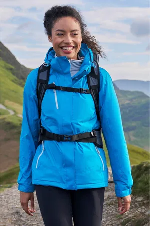 Mountain Warehouse "Bracken Extreme" Jacke, wasserfest 3 in 1 für Damen (Leuchtend )