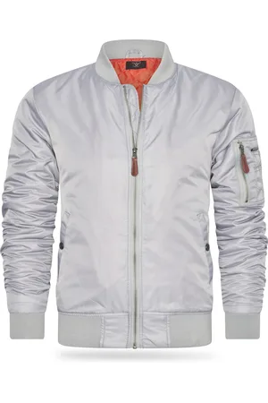 Cappuccino Italia Navy Seal Jacket Grijs von in der farbe und in größe S.