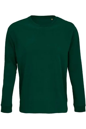Sols Unisex Pioneer Langarm T-Shirt aus Bio-Baumwolle für Erwachsene (Green Empire)