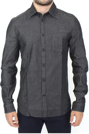ERMANNO SCERVINO Denim Stretch Freizeithemd