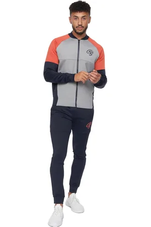 Crosshatch "Brayden" Trainingsanzug für Herren ( meliert)