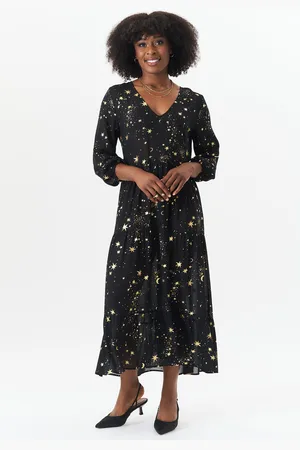 Gini London Star Smock Maxikleid