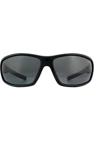 Polaroid Sport Wrap Mens Grau Polarisierte Sonnenbrille