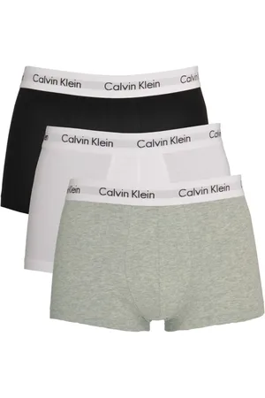 Calvin Klein 3er-Pack Herren-Baumwolle Stretch Low Rise Trunks