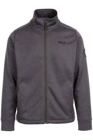 DLX "Angus" Fleecejacke für Herren (Dunkelgrau)