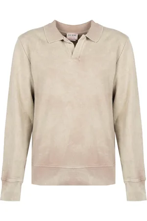 Guess Sweatshirt Polo-Kragen Herren