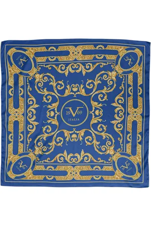 19V69 Italia Mehrfarbiger Foulard-Schal aus Polyester