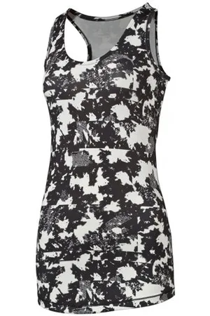 PUMA Burst Graphic Womens Layer Tank Fitness Sport Fitness Top 513616 01 DD58