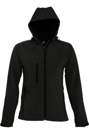 Sols Womens/Ladies Replay Hooded Soft Shell Jacket (atmungsaktiv, winddicht und wasserabweisend)